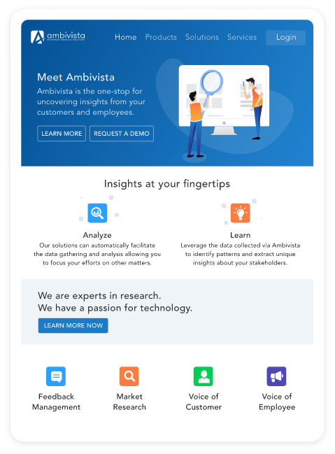 Ambivista - Survey Platform