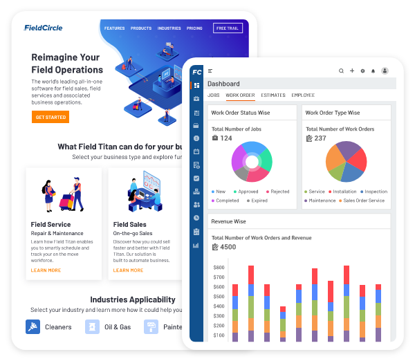 FieldCircle - Field Service Management Software