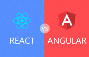 difference between react and angular