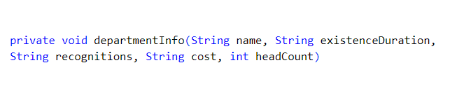 Too many parameters in a code